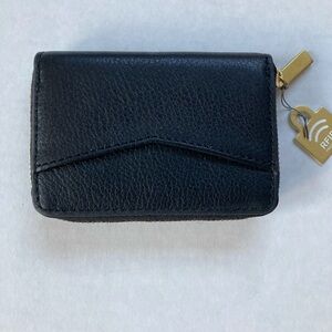 Fossil Black Leather RFID Wallet